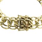 Image 6 of Solid gold Prince of Wales link bracelet.