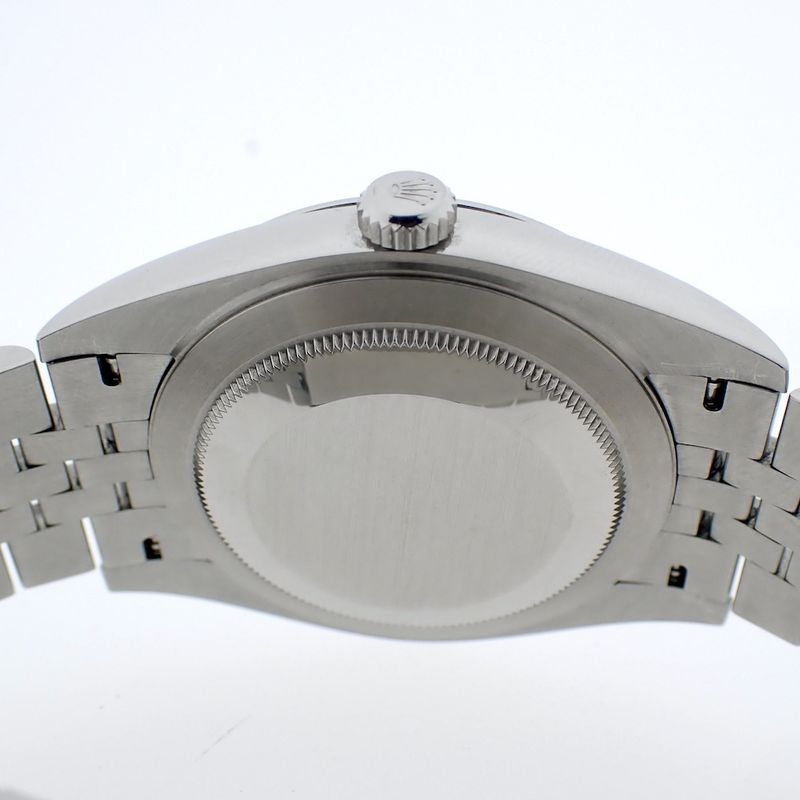 Image 8 of Rolex Datejust 41; Men's watch with rhodium dial