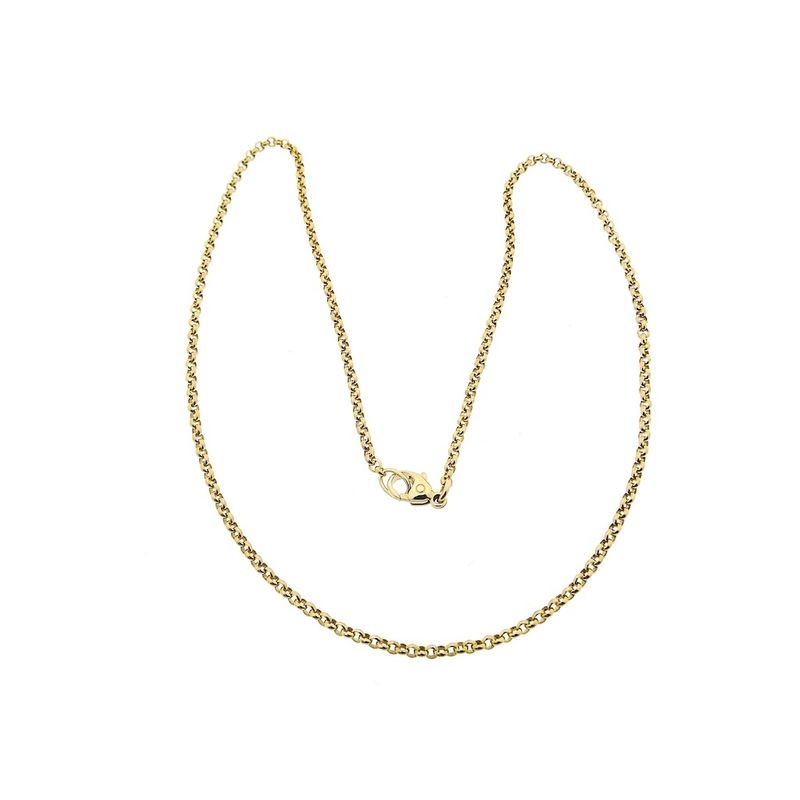 Image 3 of Golden jasseron necklace.