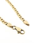 Image 5 of Gold flat anchor link bracelet | 20.5 cm