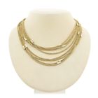 Image 4 of Two-tone gold fantasy link chain