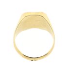 Image 4 of Gold Seal Ring with Onyx