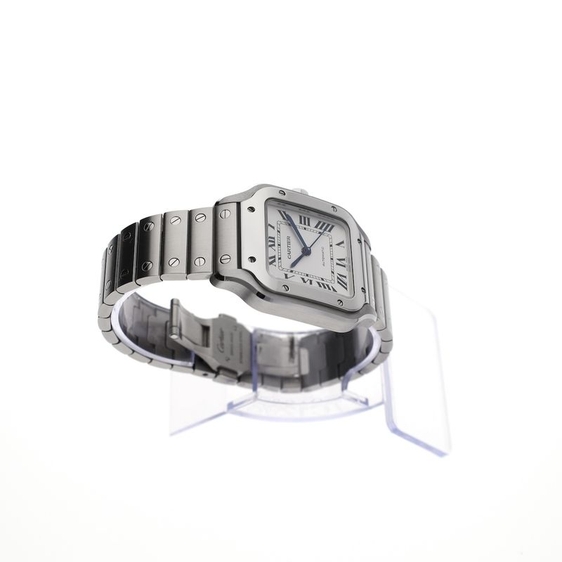 Image 11 of Cartier Santos 'Medium' 4075 WSSA0029; Automatic watch