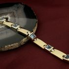 Image 2 of 8-karat aquamarine bracelet | 19 cm