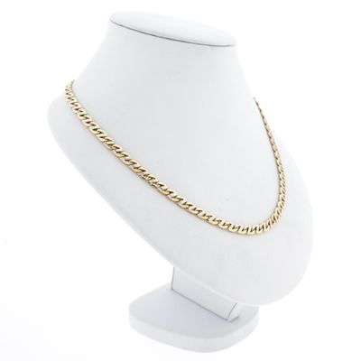 Image 2 of Two-tone gold fantasy link chain