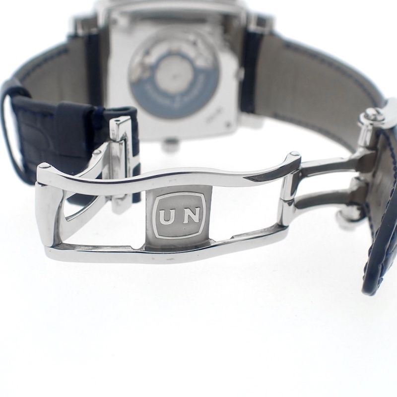 Image 12 of Ulysse Nardin Quadrato Dual Time; GMT Men's watch