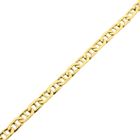 Afbeelding 12 van Gouden marineschakel kinderarmband met graveerplaatje | 12,5 cm - 15 cm
