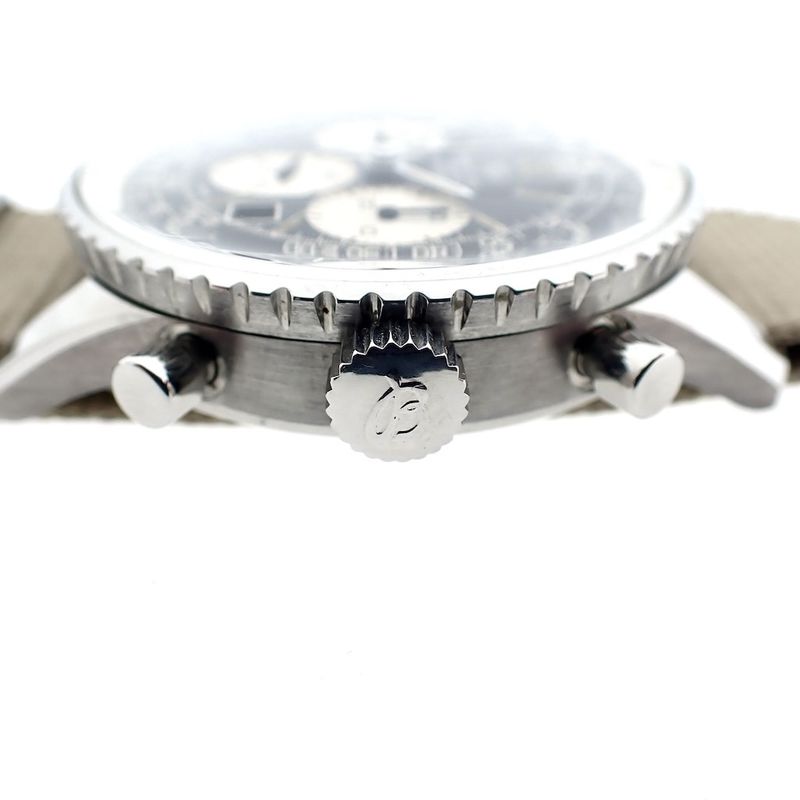 Image 5 of Breitling Navitimer 7806; 1970s pilot's chronograph watch