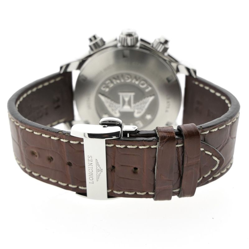 Image 10 of Longines Admiral Chronograph; Automatic men's watch with GMT