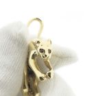 Image 5 of Gold panther pendant with rubies