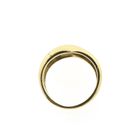 Image 3 of Gold ring with a domed design