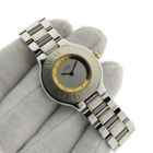 Image 11 of Cartier Must 21; Goud/stalen dames horloge