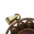 Image 5 of Vintage gold pendant with garnet