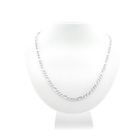 Image 8 of Silver long figaro link necklace | 80 cm