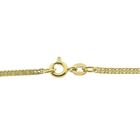 Image 4 of Gold square foxtail link chain