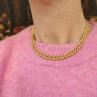 Image 7 of Gold twisted link chain | 40-80 cm