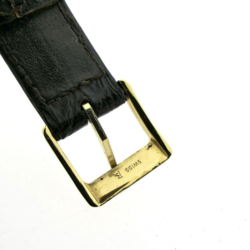 Image 16 of Omega Constellation; Vintage 18k gold men's watch with a linen dial