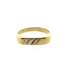 Image 3 of Tricolor gold pinky ring | Men