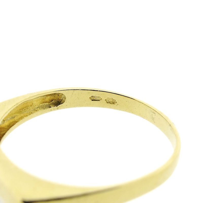 Image 8 of Two-tone gold ring with diamond