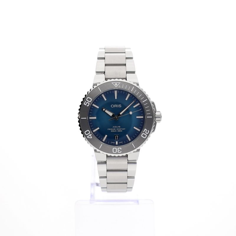 Image 1 of Oris Aquis Date 'Tungsten' 01.733.7732.4155; Automatic men's watch
