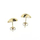 Image 5 of Gold fantasy stud earrings with diamond | 0.03 ct.