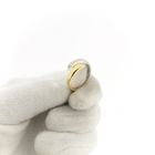 Image 9 of Two-tone gold Toi et moi ring with diamonds; 0.20 ct.