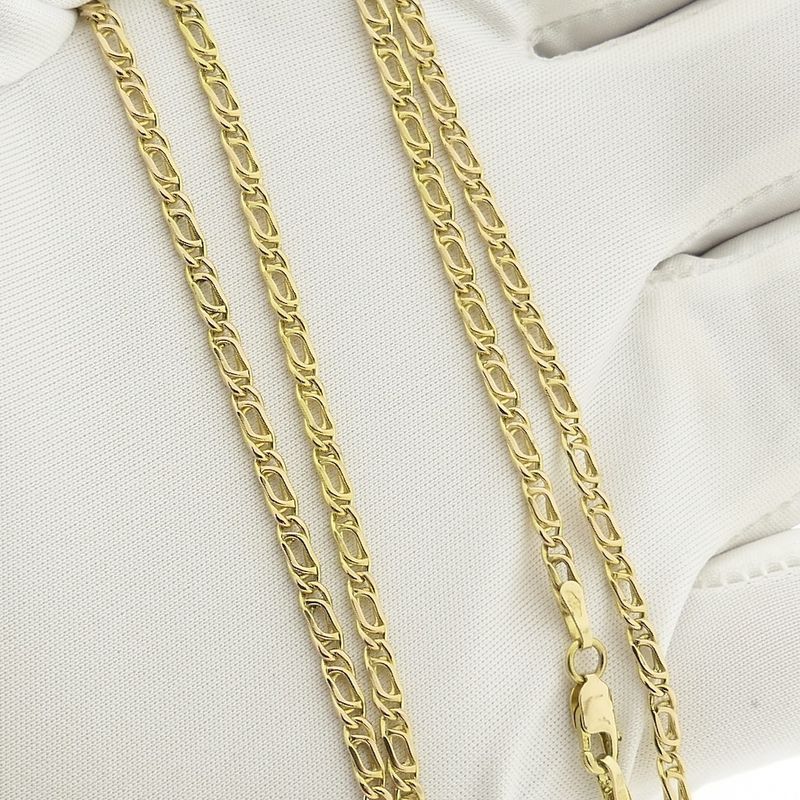 Image 7 of Gold navy link chain | 45 cm