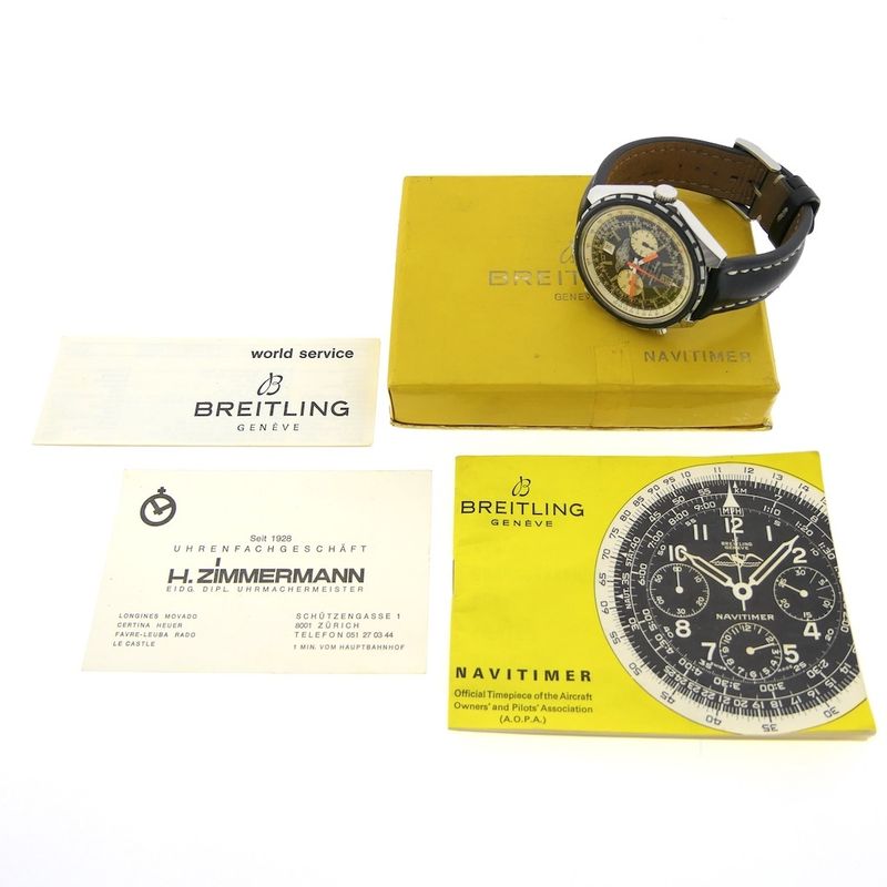 Image 14 of Breitling Navitimer 1806 'Morgan Drivers'; Automatic vintage men's watch