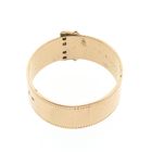 Image 7 of Gold belt ring with buckle and diamond | 0.02 ct.