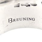 Image 13 of Silver ring with gold circle | Breuning