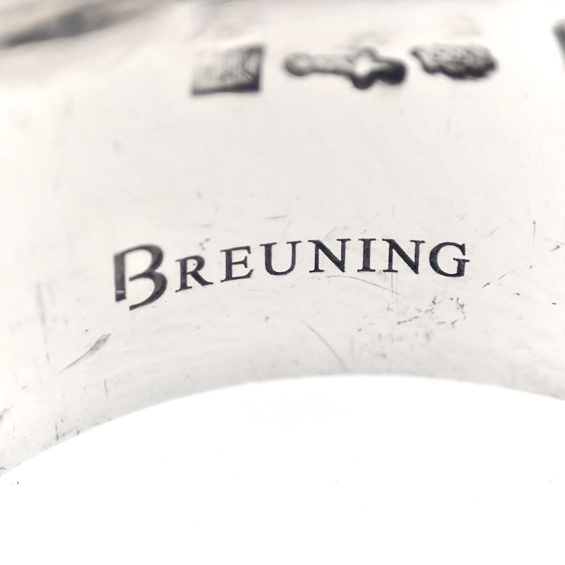 Image 13 of Silver ring with gold circle | Breuning