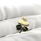 Image 4 of Gold pendant of a four-leaf clover