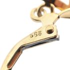 Image 9 of Gold triangle stud earrings