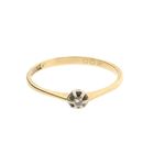 Image 7 of Gold solitaire ring with 0.02 ct. diamond | Desiree