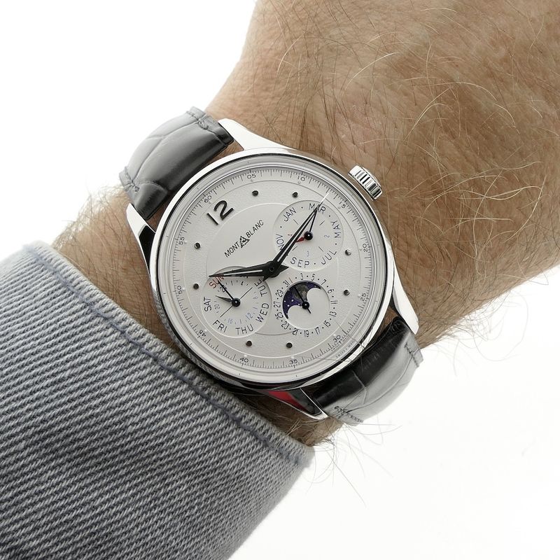 Image 15 of Montblanc Heritage Perpetual Calendar; Automatic men's watch with perpetual calendar