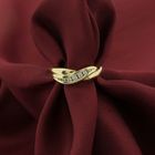 Image 2 of Gold subtle ring with zirconia