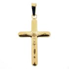 Image 1 of Gold pendant of a cross with corpus