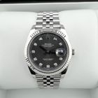 Image 18 of Rolex Datejust 41mm 'Rhodium Diamond Dial' 126334; Automatic men's watch
