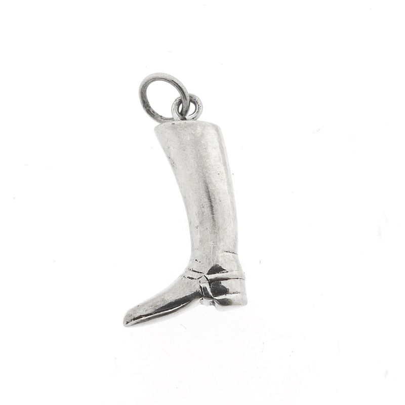 Image 2 of Silver charm; High boot