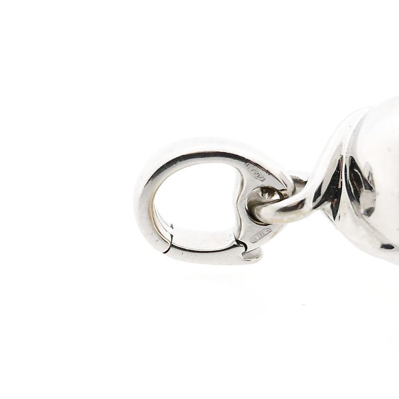 Afbeelding 5 van Witgouden hanger met maansteen