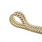 Image 8 of Gold French gourmet link bracelet | 20 cm