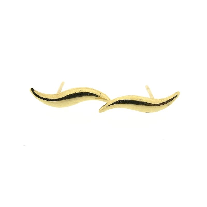 Image 5 of Golden fantasy stud earrings