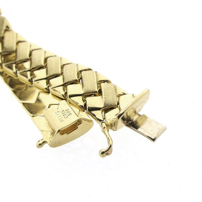 Image 7 of Golden fantasy link bracelet | 19 cm
