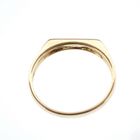 Image 3 of Gold solitaire ring; Jeunesse | Diamond 0.015 ct.