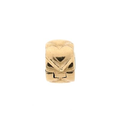 Image 1 of Pandora Charm; Gold; Golden Hearts