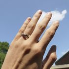 Image 5 of Silver smooth link ring