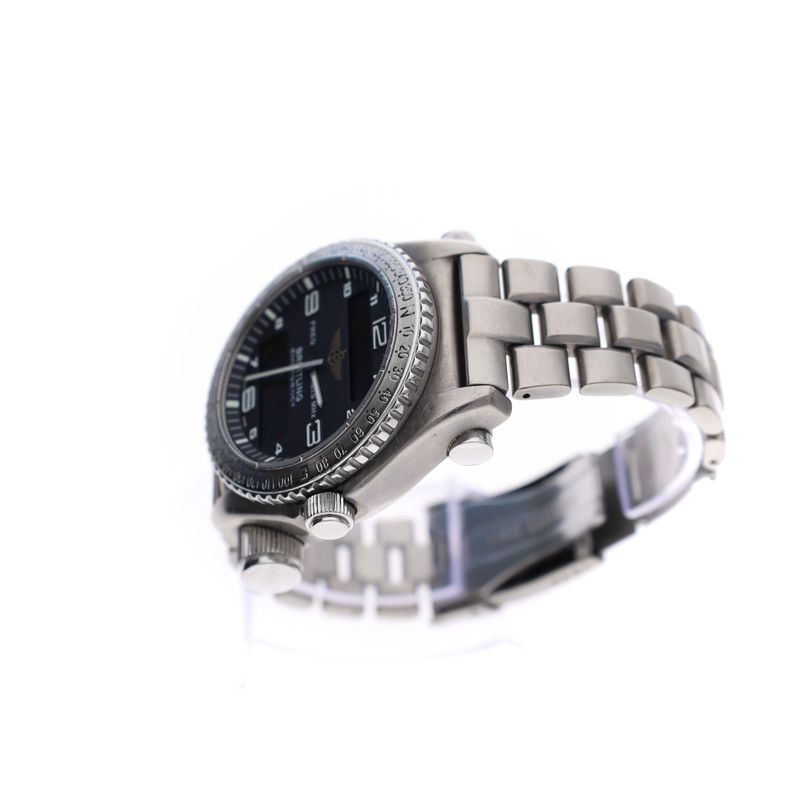 Image 5 of Breitling Emergency E56121.1; Titanium Watch with SOS Transmitter