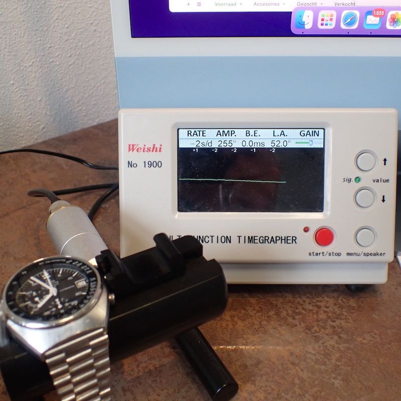 Image 10 of Omega Speedmaster Mark IV; Chronograaf heren horloge