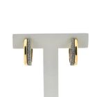 Image 1 of 9 carat stud earrings with diamonds