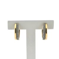 9 carat stud earrings with diamonds